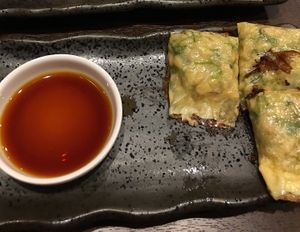 Tofu (front) potato (back)  at Chao Chao Gyoza Shijo-Kawaramachi in Kyoto