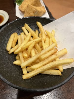 French fries  at Chao Chao Gyoza Shijo-Kawaramachi in Kyoto
