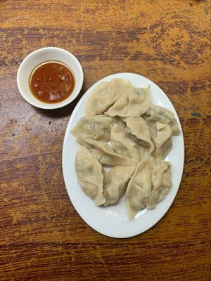 Boiled Dumplings at Ecran Noodles in Kampot