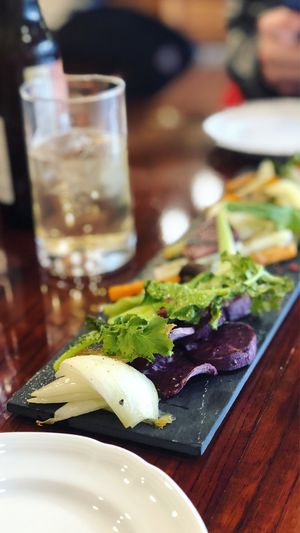 Grilled vegetables at Cafe Nature in Kurashiki