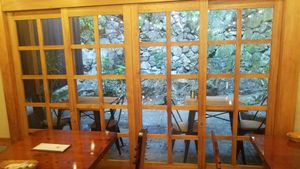 outside area 1f at Cafe Nature in Kurashiki