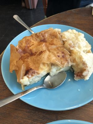 Don’t remember the name of this but it was so yummy  at Greek Vegan Bakery in Revesby