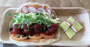 Beetball Sub Paratha at BBVegan in Chichester