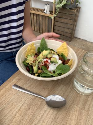Mexican bowl at BBVegan in Chichester