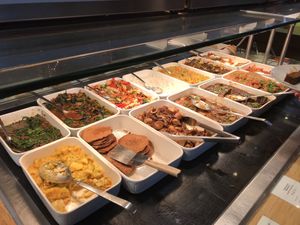 main dishes at Spirit in Rotterdam