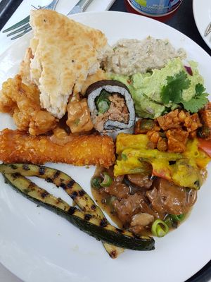 Vegan selection at Spirit in Rotterdam