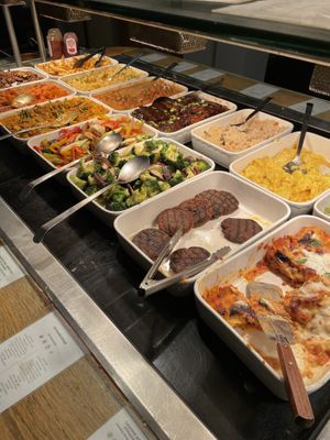 One part of the buffet  at Spirit in Rotterdam