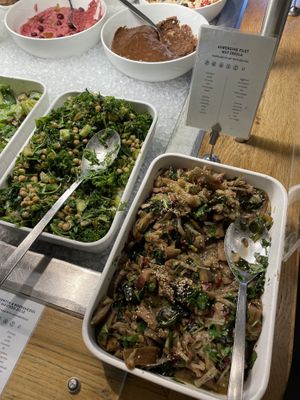 Eggplant sea salad was very tasty   at Spirit in Rotterdam