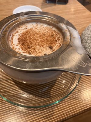 Vegan chai latte   at Spirit in Rotterdam