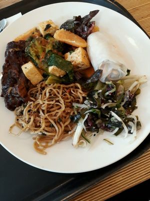 Vegan buffet at Spirit in Rotterdam