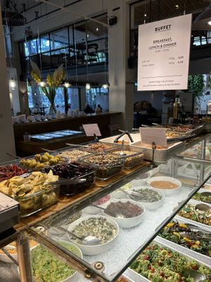 buffet  at Spirit in Rotterdam