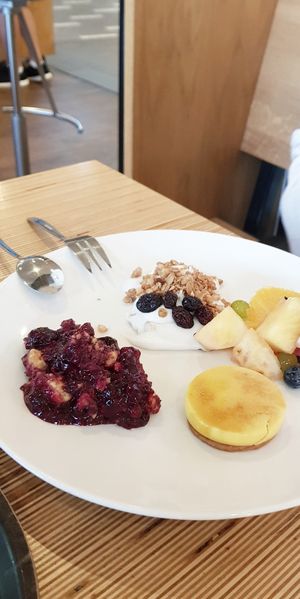 Desserts at Spirit in Rotterdam