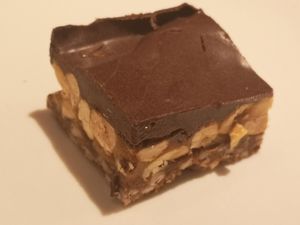 "Snickers"-toetje at Spirit in Rotterdam