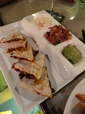 Quesadillas at Hemingway's By The Bay in Outlying Islands