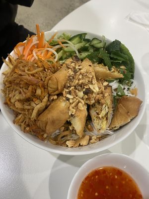 vermicelli noodle bowl  at Hoa Nghiem Vegie Hut in Springvale