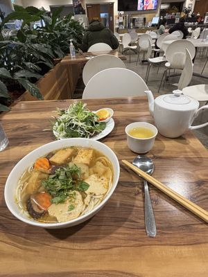 Temple cafeteria vibes  at Hoa Nghiem Vegie Hut in Springvale