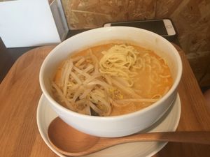 Tantan noodle  at Veggie House in Chiba