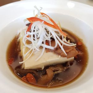 tofu dish at Tonklar Facai - Siriraj in Bangkok