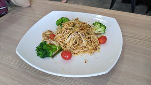 Aglio Olio, delicious at D'life 蔬食 - Toa Payoh  in Central Singapore