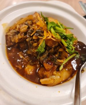 Claypot mei cai with Eggplant 🍆 😋 👌🏻 😍 ~ 26/7/22 at D'life 蔬食 - Toa Payoh  in Central Singapore