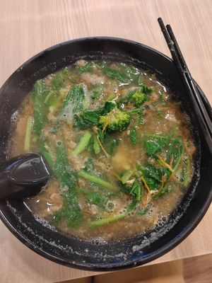 Ginger egg mee sua. $6.80. Very big portion. 👍🏻 at D'life 蔬食 - Toa Payoh  in Central Singapore