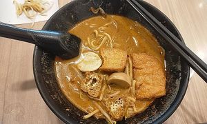 Is this laksa?  More like curry mee at D'life 蔬食 - Toa Payoh  in Central Singapore