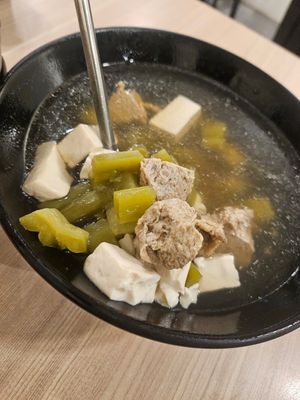 Bittergourd Tofu Soup ~ 17/11/23 at D'life 蔬食 - Toa Payoh  in Central Singapore