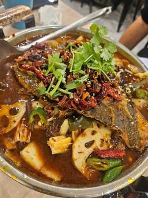 Mala Grilled Hooish ~ 17/11/23 at D'life 蔬食 - Toa Payoh  in Central Singapore