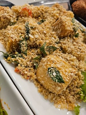 Cereal Tofu ～ 11/12/23 at D'life 蔬食 - Toa Payoh  in Central Singapore