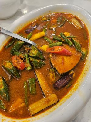 Assam Fish ~ 8/1/24 at D'life 蔬食 - Toa Payoh  in Central Singapore