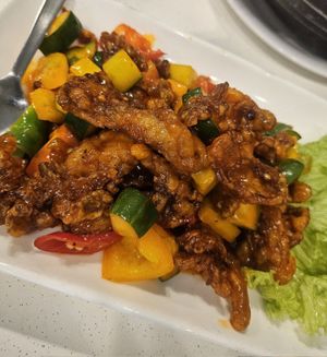 Sweet & Sour Mushroom ~ 8/1/24 at D'life 蔬食 - Toa Payoh  in Central Singapore