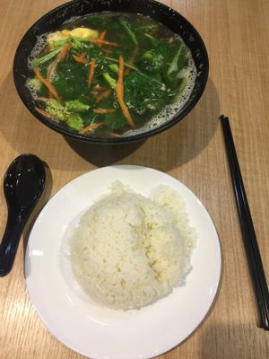 Ginger Egg soup at D'life 蔬食 - Toa Payoh  in Central Singapore