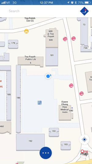  HDB Open air carpark behind Toa Payoh Public Library  at D'life 蔬食 - Toa Payoh  in Central Singapore