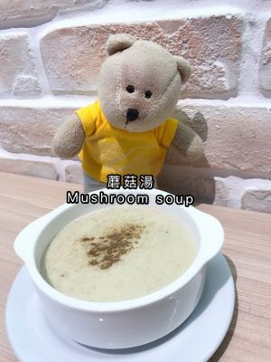 Mushroom soup  at D'life 蔬食 - Toa Payoh  in Central Singapore