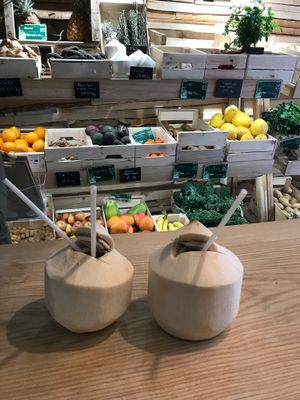 Coconut  at L'Arbre Bleu in Montpellier