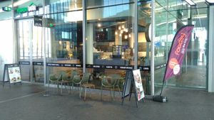 Yoghurt barn at utrecht central station at YB by Yoghurt Barn in Utrecht