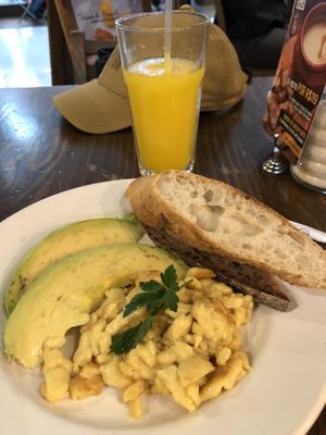 ‘Ovos’ mexidos  at Le Pain Quotidien - Bela Vista in Sao Paulo