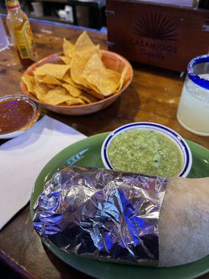 Smoked Tofu burrito!!  at Cantina Los Caballitos in Philadelphia