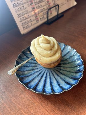 Sweet potato Montblanc  at Ritz'n in Tsukuba