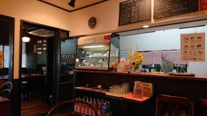 Inside. There's a shop area too. at Ritz'n in Tsukuba