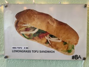 Lemongrass sando   at Nom Nom Cafe in Olympia