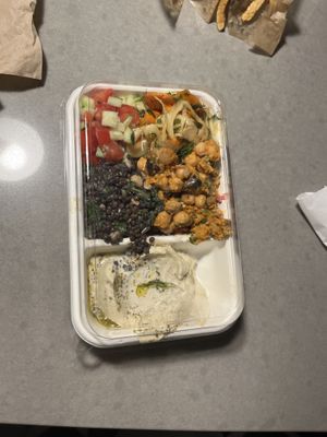 Mezze Platter   at Clover Food Lab - Central in Cambridge