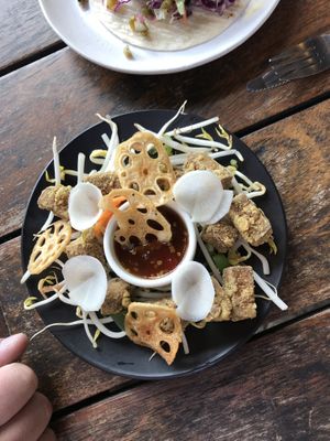 Salt n pepper tofu  #Veganuary at Atlas Beer Cafe in Queenstown