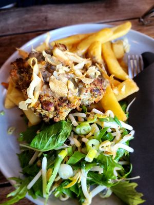 Vegan Steak at Atlas Beer Cafe in Queenstown