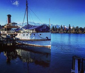 View from outside at Atlas Beer Cafe in Queenstown