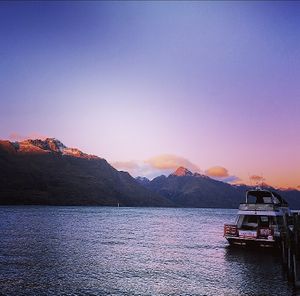 View from outside  at Atlas Beer Cafe in Queenstown