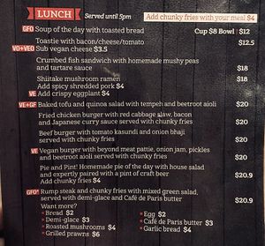 Lunch at Atlas Beer Cafe in Queenstown