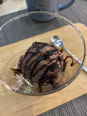 Chocolate icecream  at 覓 Meet Vegan / 蔬食.小時光  in Kaohsiung