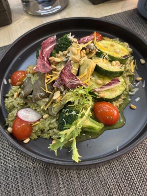 Pesto risotto  at 覓 Meet Vegan / 蔬食.小時光  in Kaohsiung