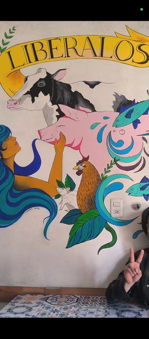  at VG Pizza in Mexico City